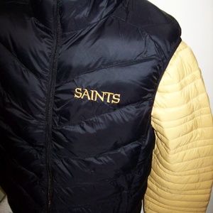 Saints Jacket New Orleans 2 PIECE SYSTEMS Jacket & Vest S L 2X